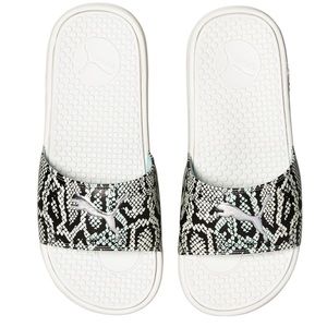 PUMA Women's Cool Cat Snake Slides